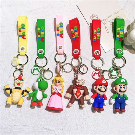 brother keychain|mario brothers keychain.